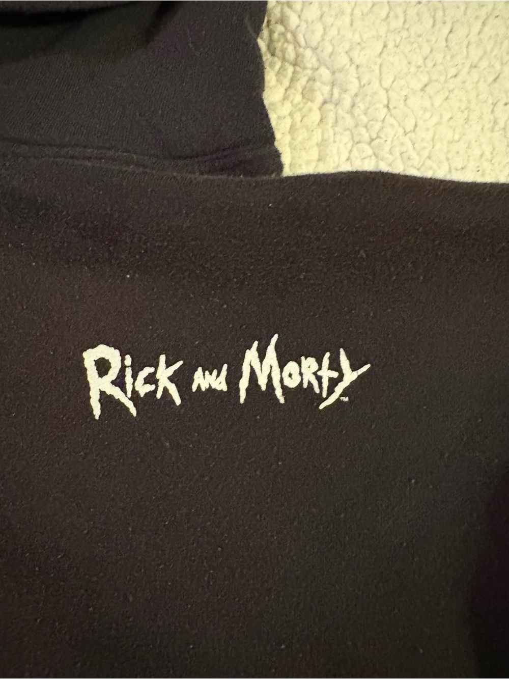 Black Graphic Rick & Morty Sweatshirt for Men or Women